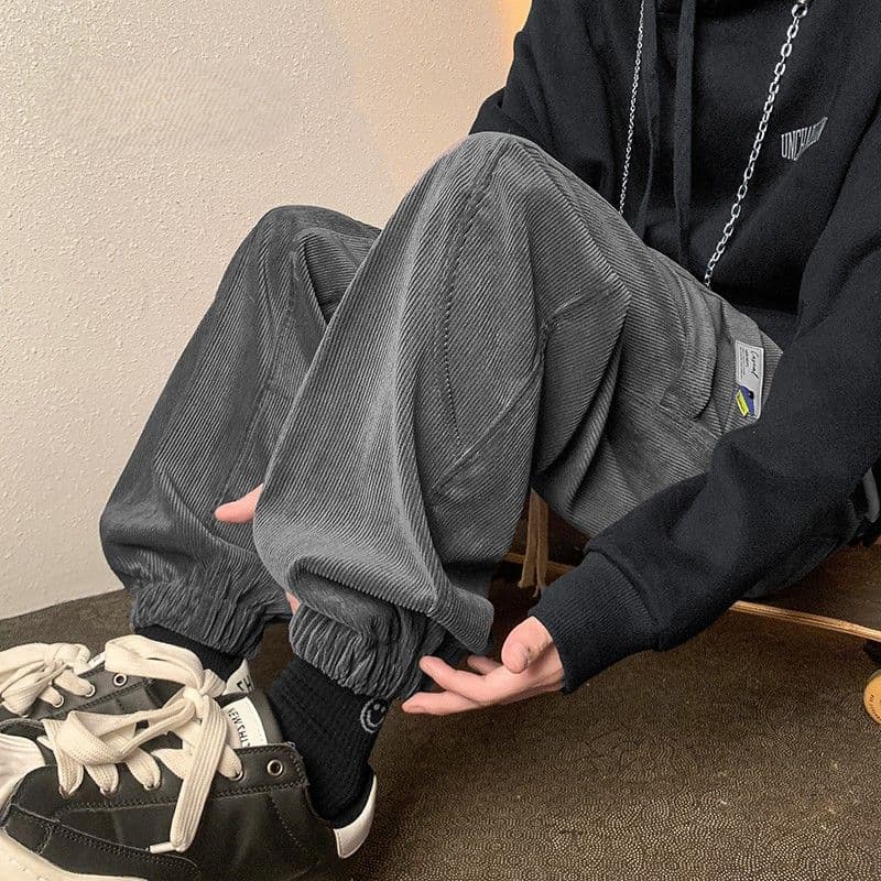 カーゴパンツ 機能性抜群多収納ポケット付きゆったりシルエットボトムス